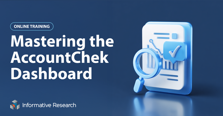 Mastering the AccountChek Dashboard